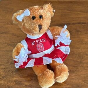 NC State Cheerleader Teddy Bear
